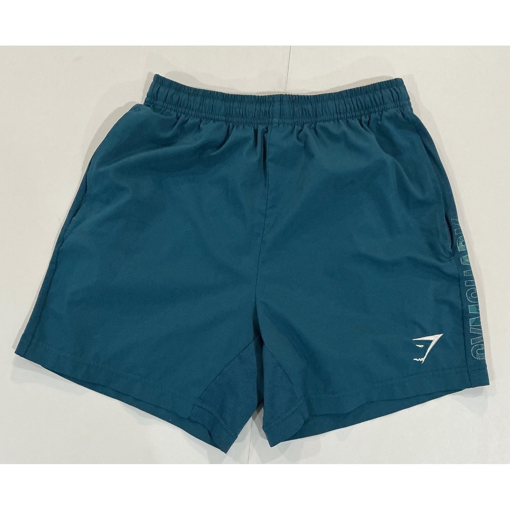 Gymshark Athletic Shorts Teal Blue Training Gym Performance Gorpcore Mens S
